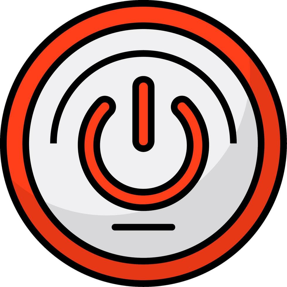 Power Icon Design vector