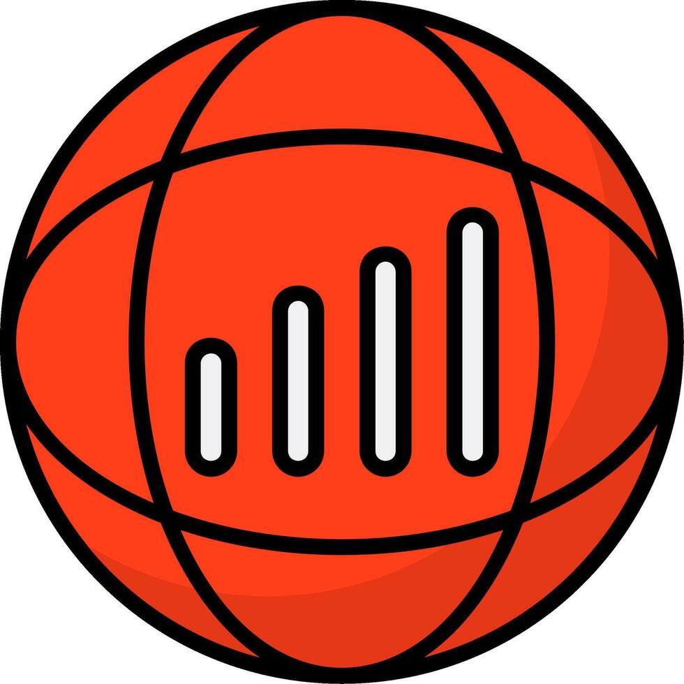 Signal strength Icon Design vector
