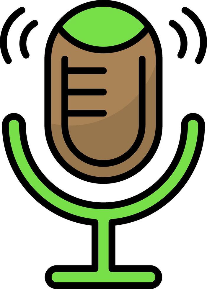 Podcast Icon Design vector