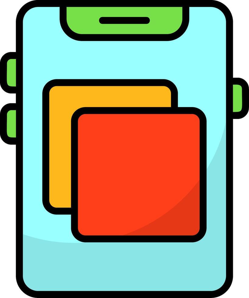 Screen mirroring Icon Design vector