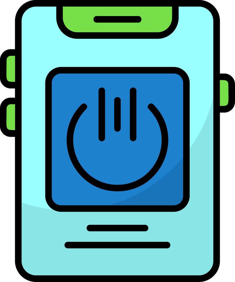 Running apps Icon Design vector