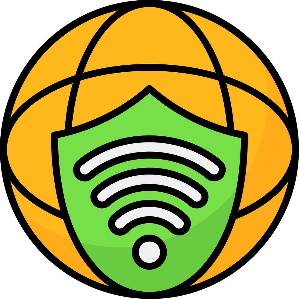 VPN Icon Design vector