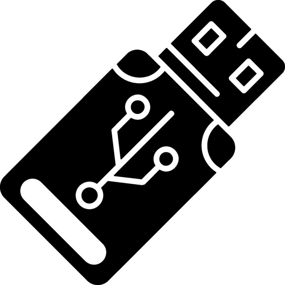 USB Icon Design vector