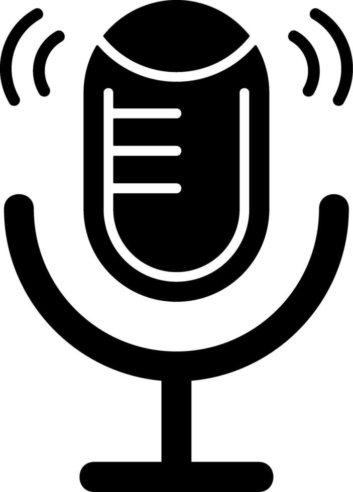 Podcast Icon Design vector
