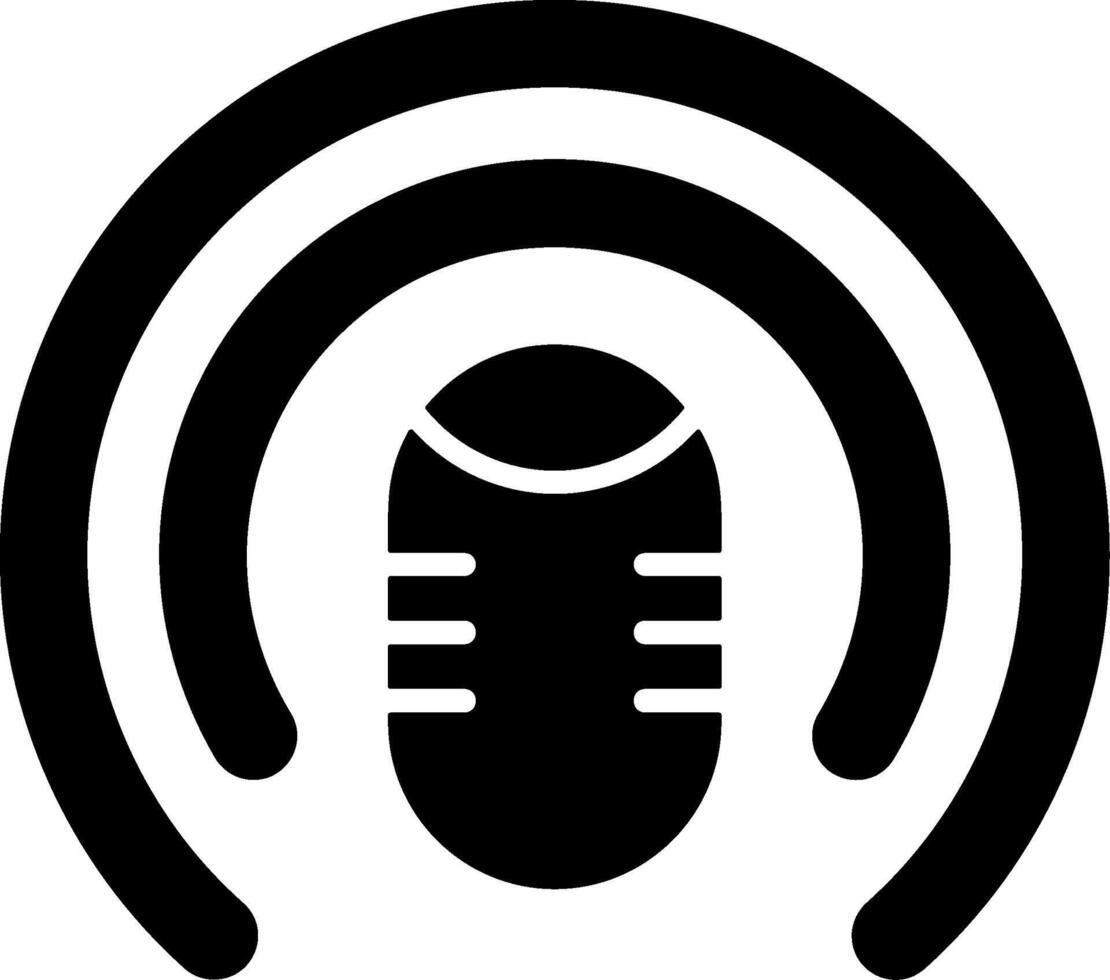 Podcasts Logo Icon Design vector
