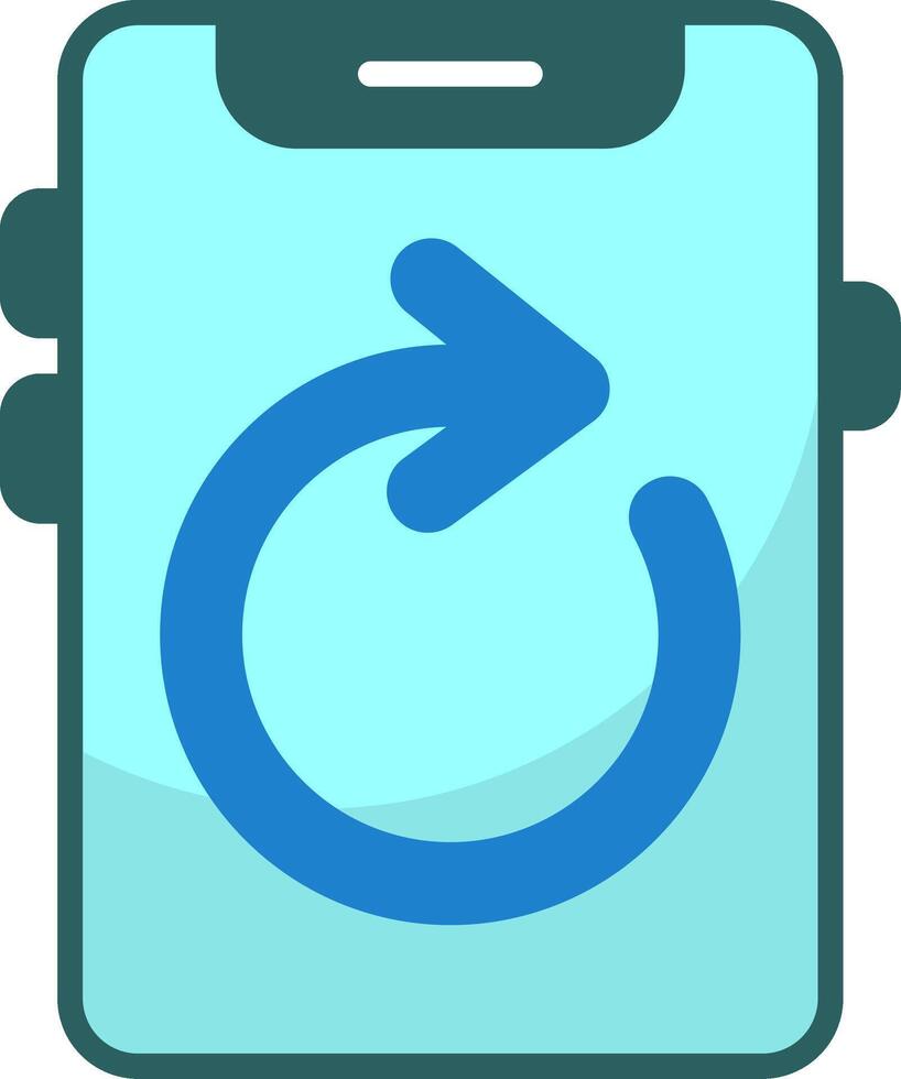 Rotate Icon Design vector