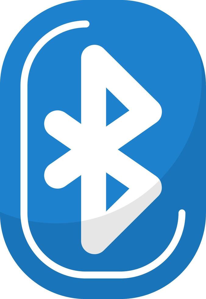 Bluetooth Icon Design vector