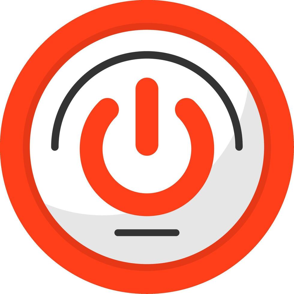 Power Icon Design vector