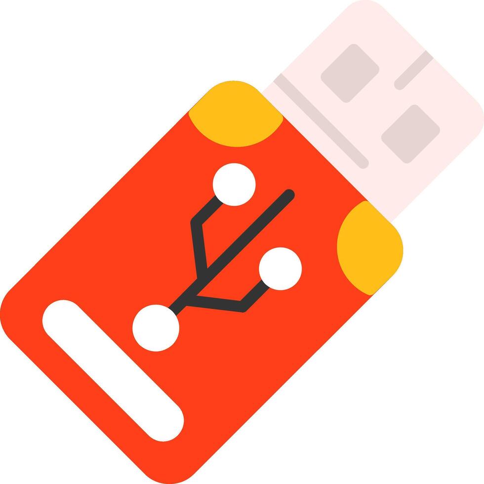 USB Icon Design vector