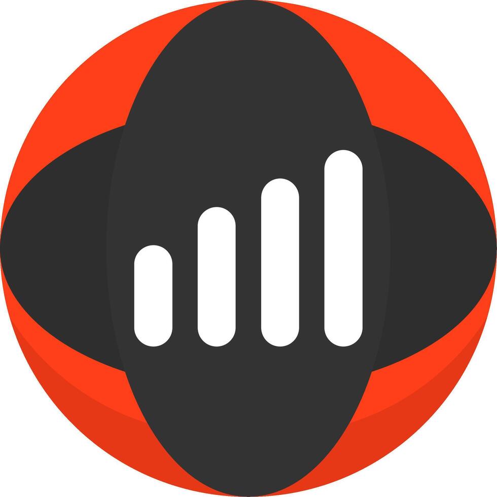 Signal strength Icon Design vector