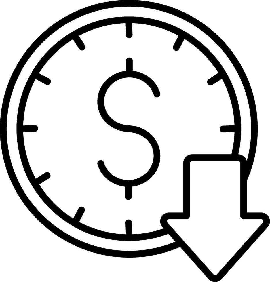 Minimum Wage Icon Design vector