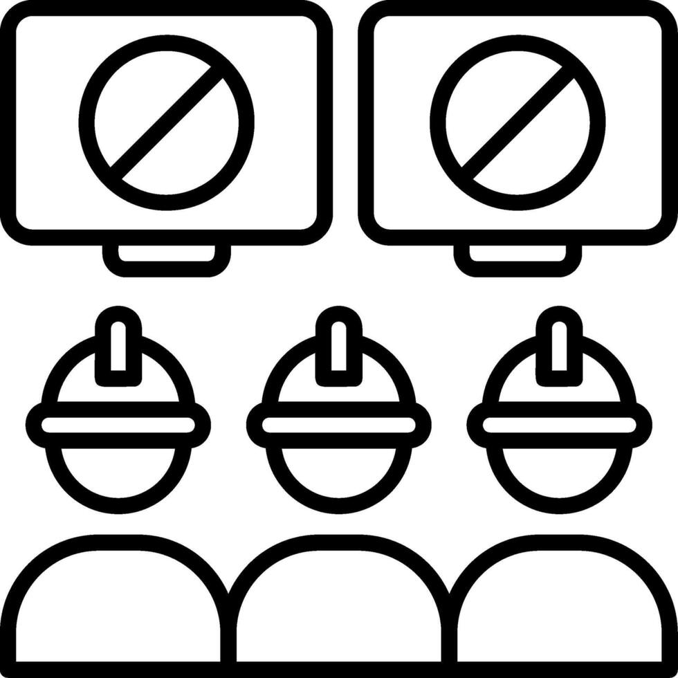 Workers March Icon Design vector