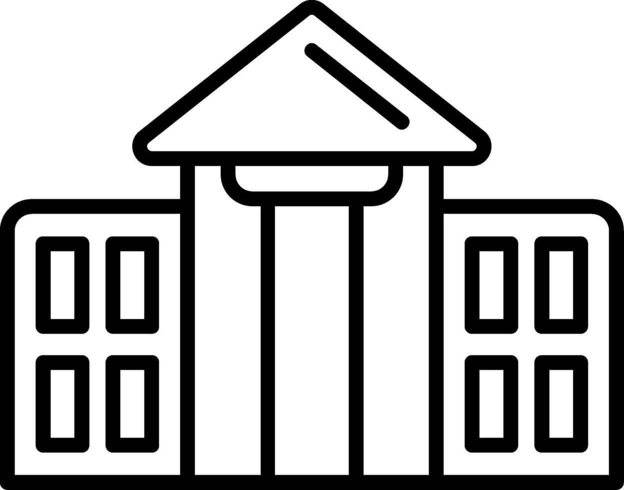 Union Building Icon Design vector