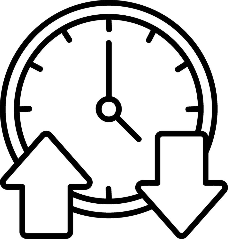 Clocking In Out Icon Design vector