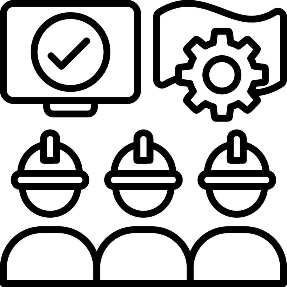 Labour Rights Protest Icon Design vector