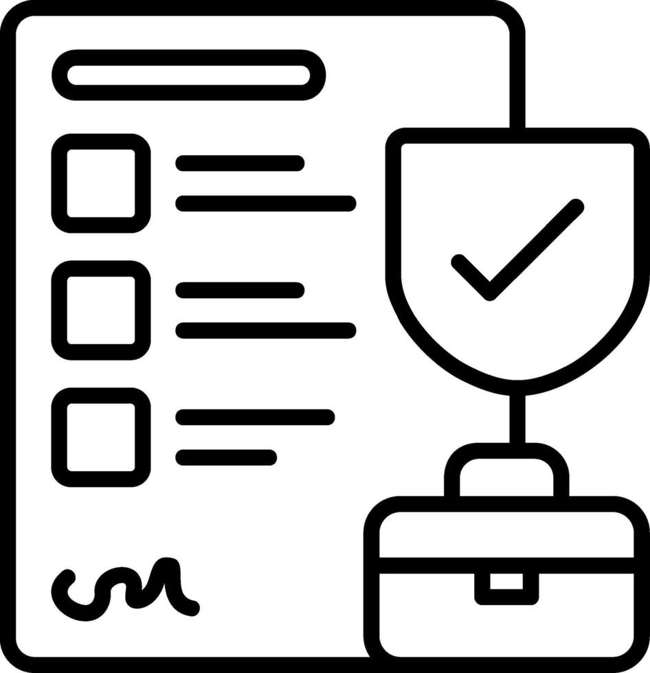 Job Security Icon Design vector