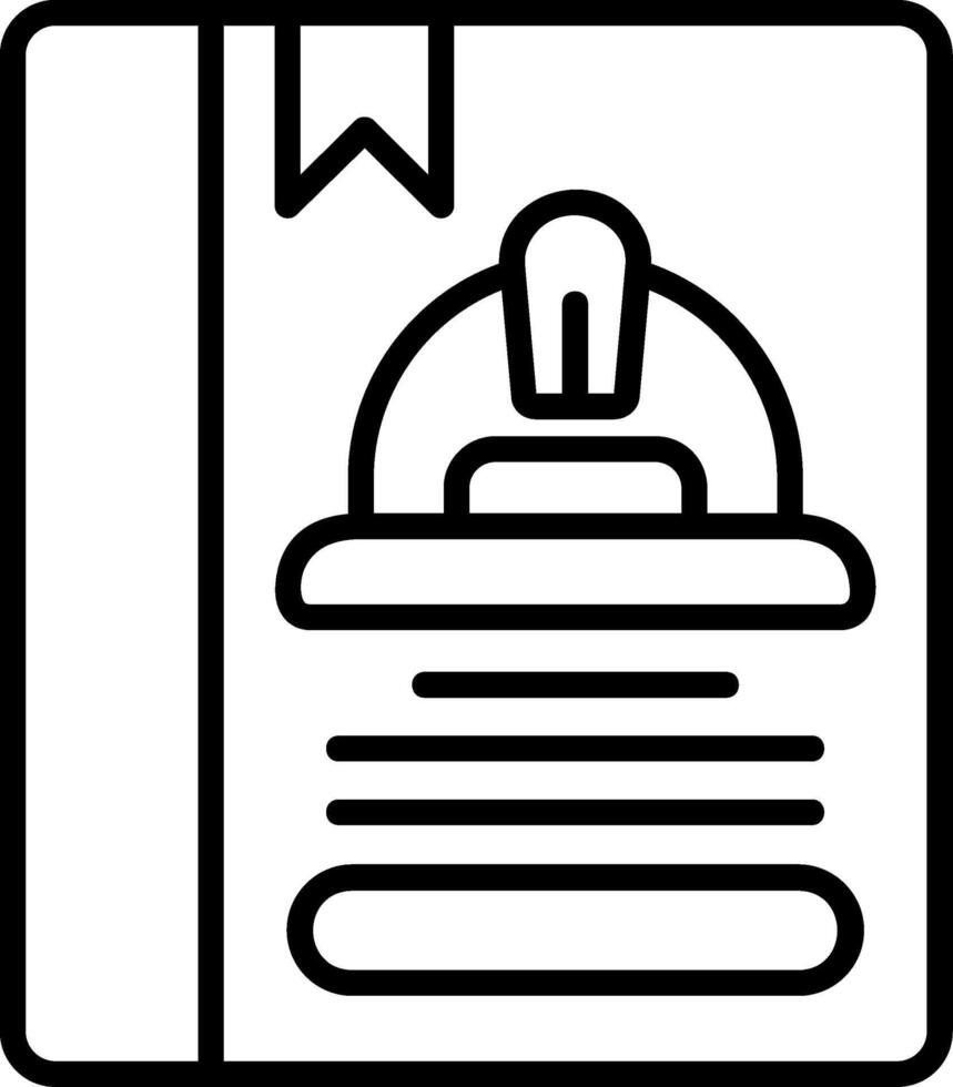Labor Law Book Icon Design vector
