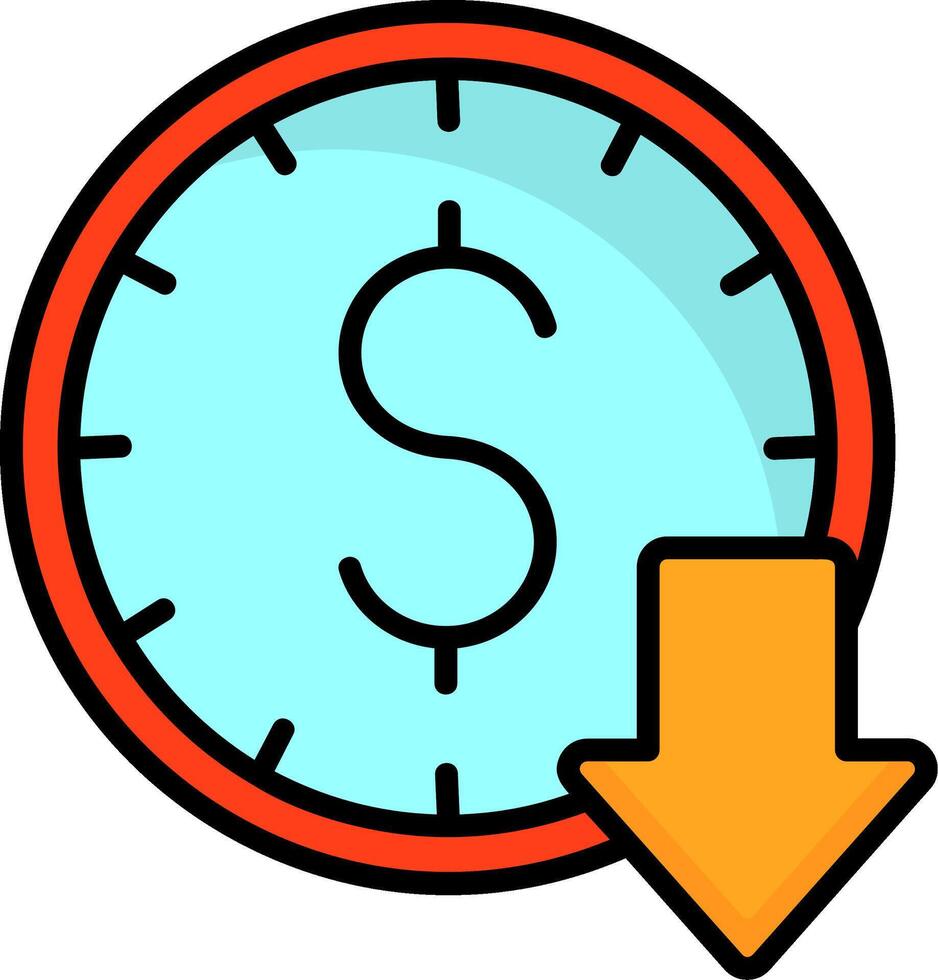 Minimum Wage Icon Design vector