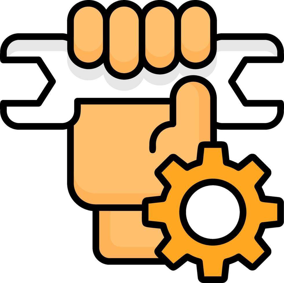 Labor Day Banner Icon Design vector