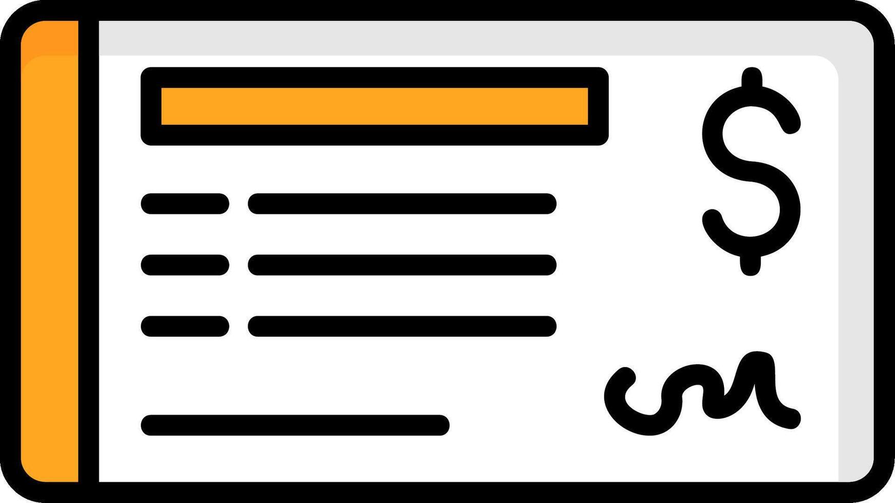 Paycheck Icon Design vector