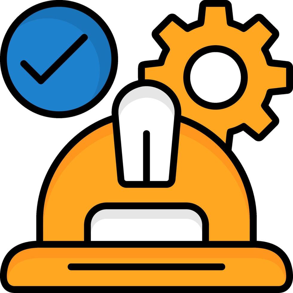 Safety Gear Icon Design vector