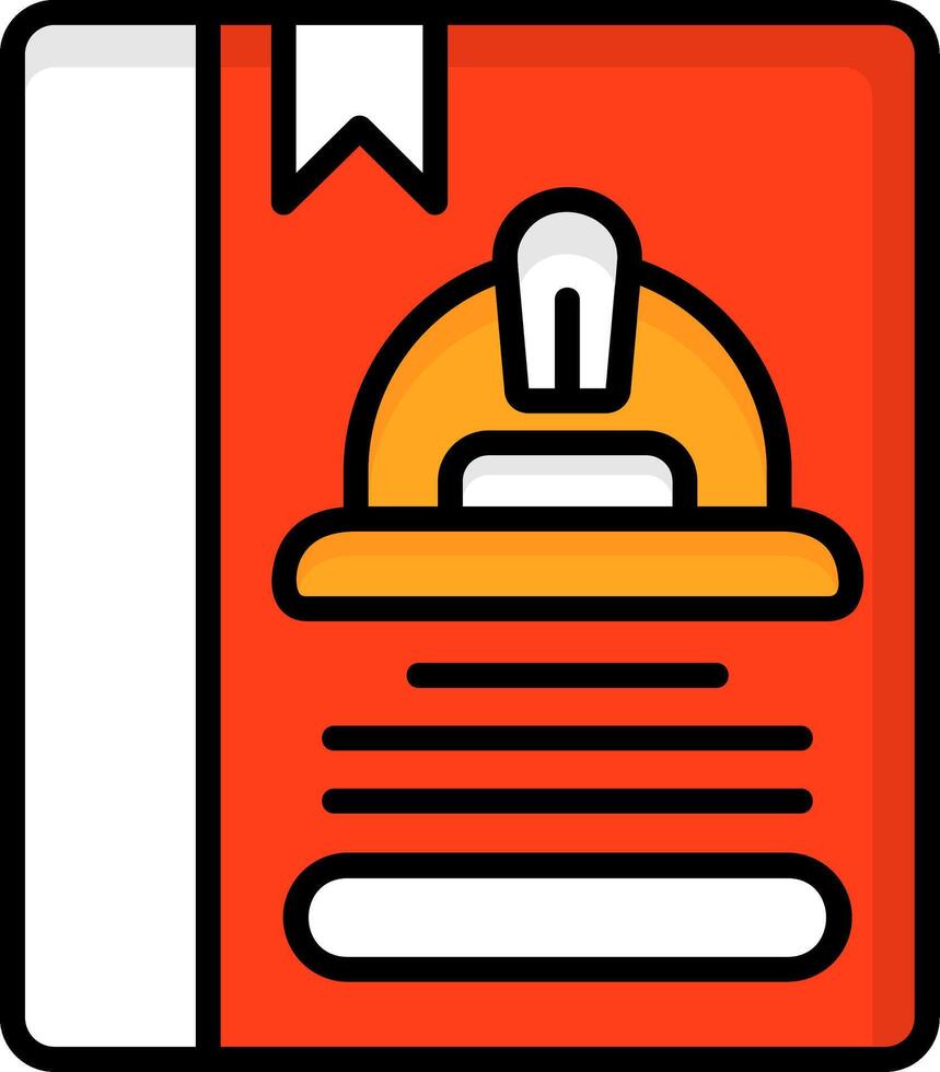 Labor Law Book Icon Design vector
