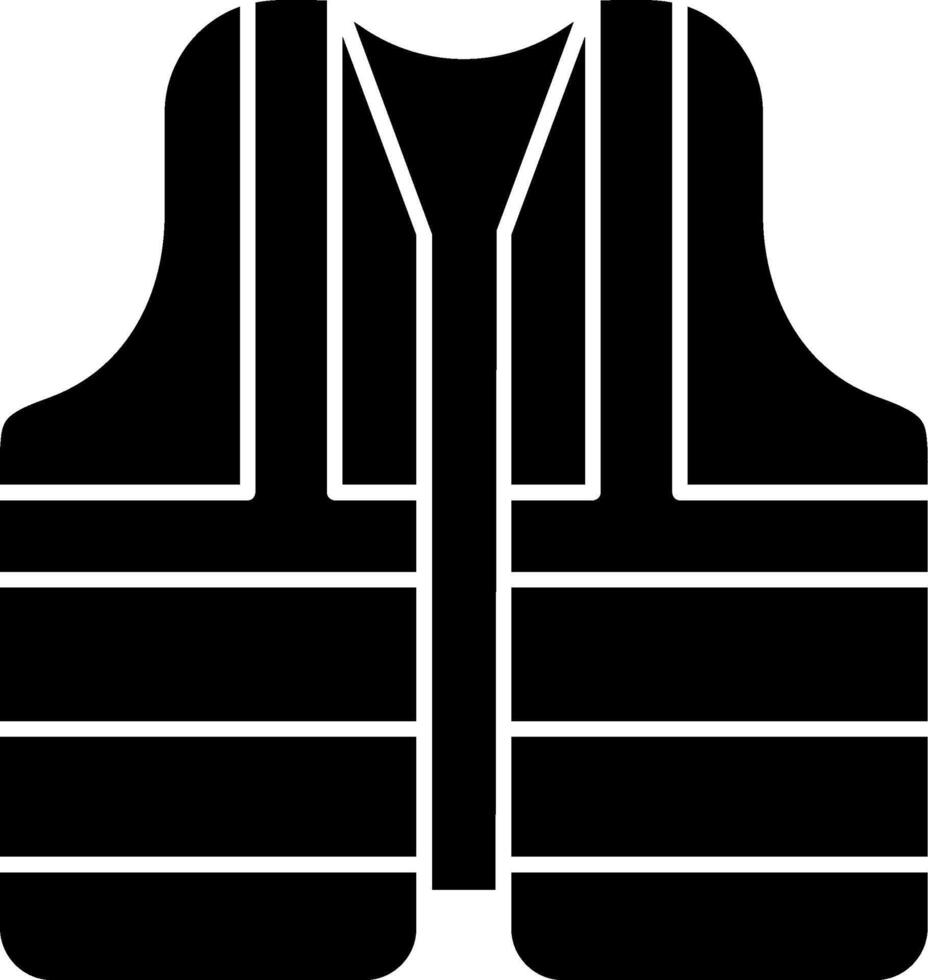 Safety Vest Icon Design vector