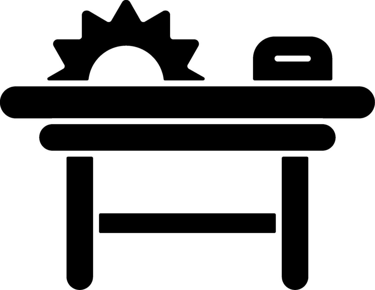 Sawmill Icon Design vector