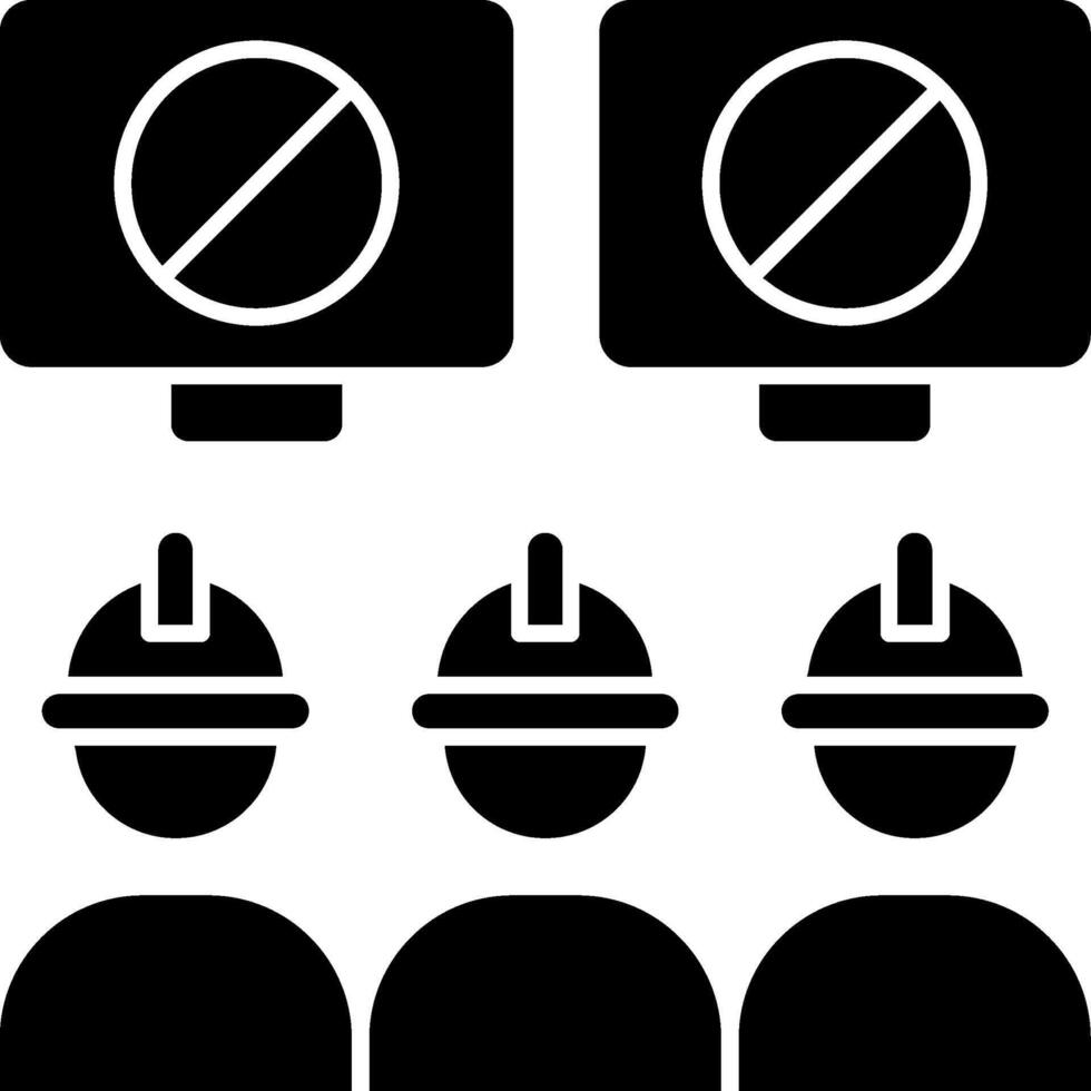 Workers March Icon Design vector
