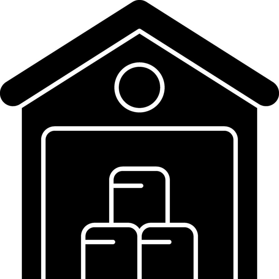 Warehouse Icon Design vector
