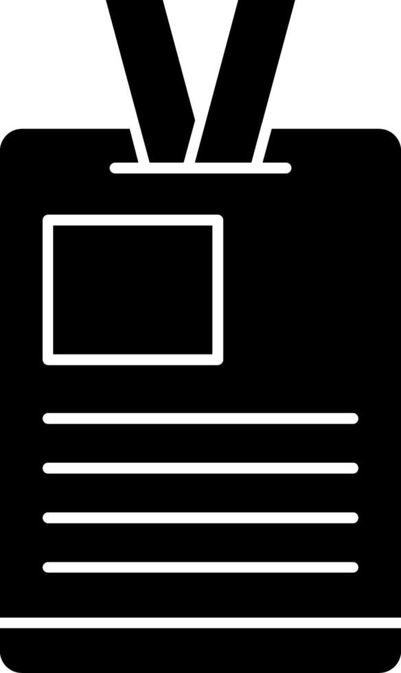 Employee Badge Icon Design vector