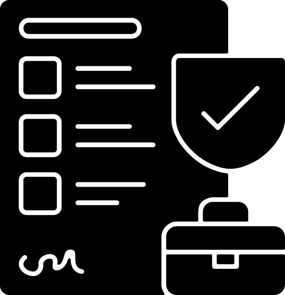Job Security Icon Design vector