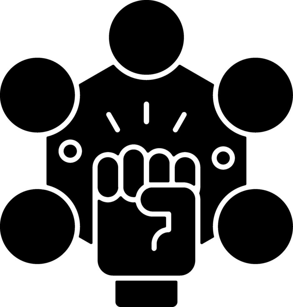 Worker Empowerment Icon Design vector