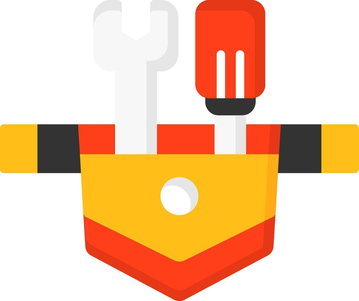 Workers Toolbelt Icon Design vector