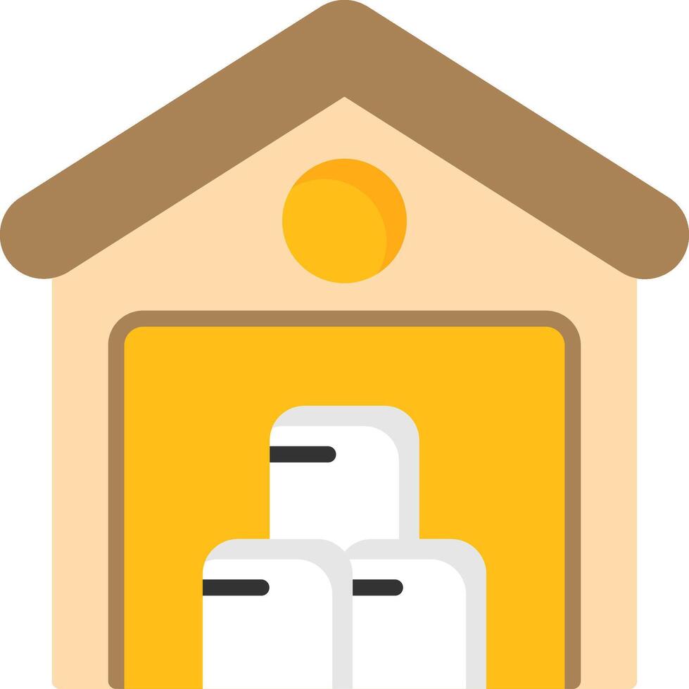 Warehouse Icon Design vector