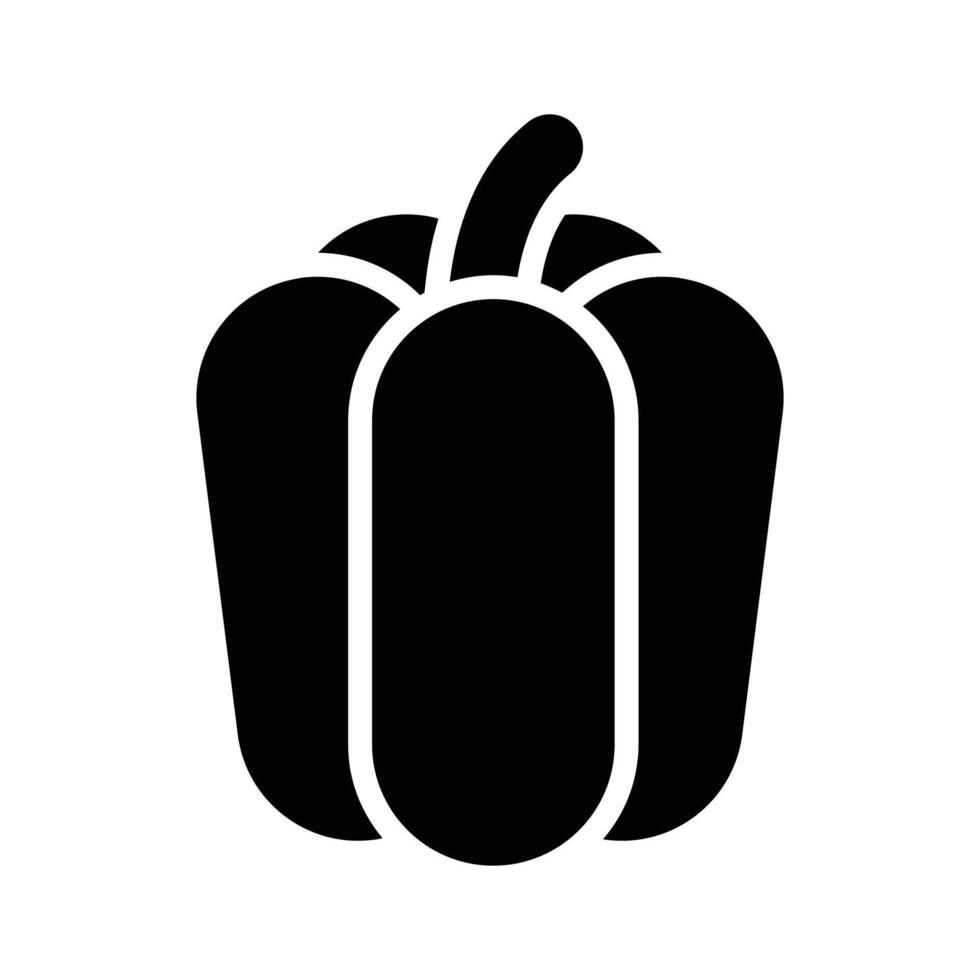 Visually appealing amazing icon of bell pepper, of capsicums vector