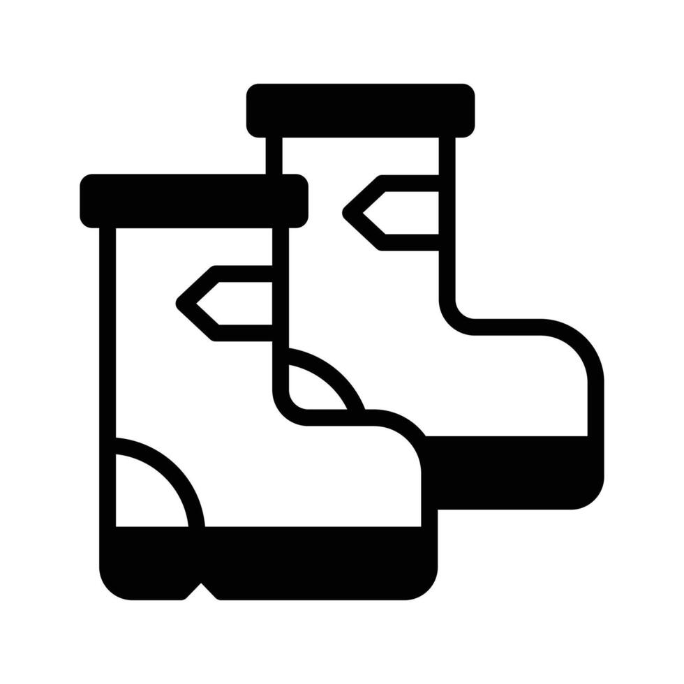Download this premium icon of rain boots in modern style, easy to use vector