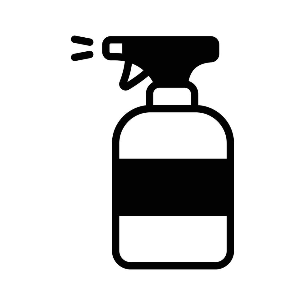 A spray bottle for misting plants and applying garden solutions vector