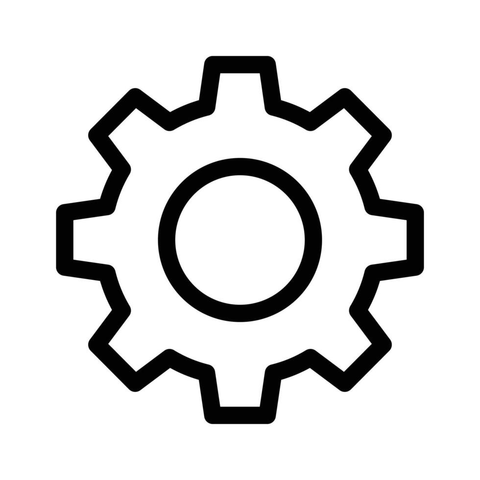 Premium of setting, user interface icon vector
