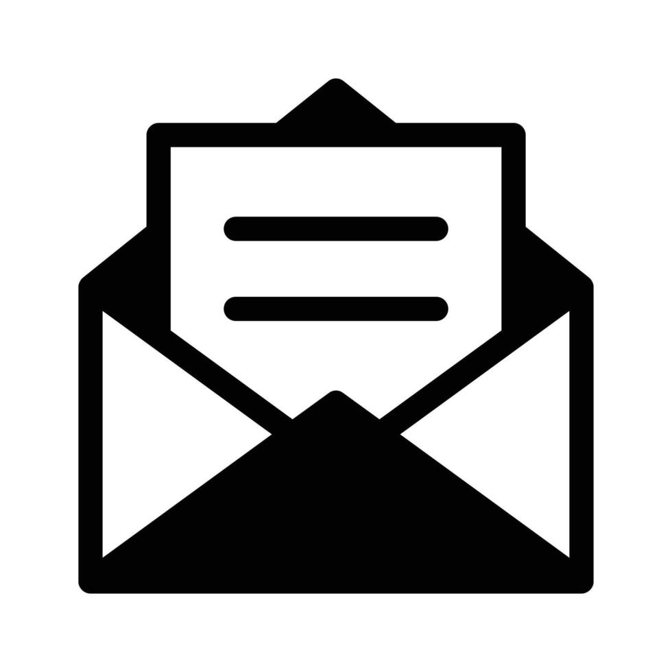 Electronic mail icon design, communication vector