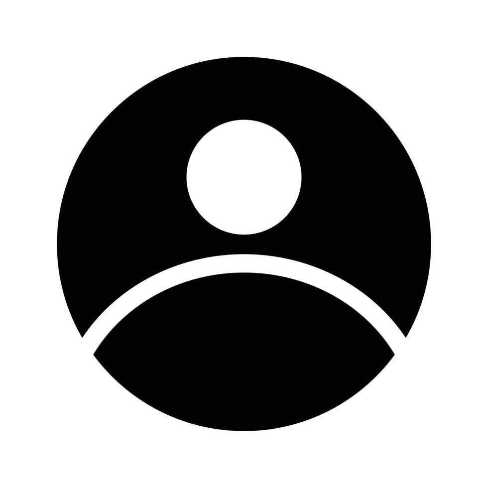 Unique icon of profile, ready to use vector
