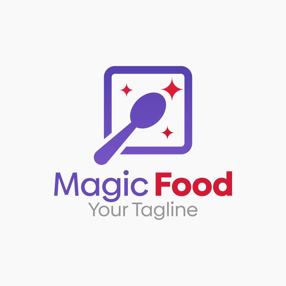 Magic Food Logo Design Template. Good for Business, Agency, Community and Organization vector