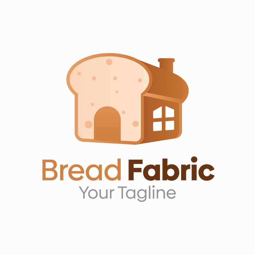 Bread Fabric Logo Design Template. Good for Business, Agency, Community and Organization vector