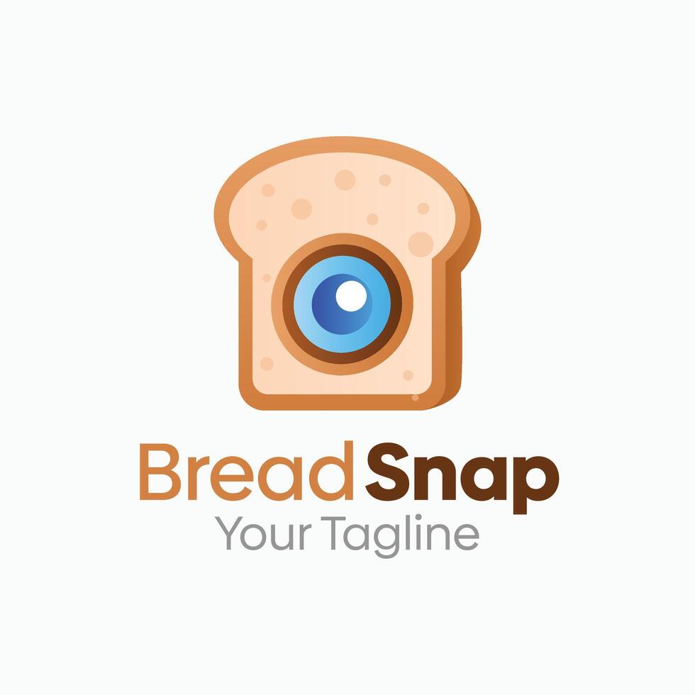 Bread Snap Logo Design Template. Good for Business, Agency, Community and Organization vector