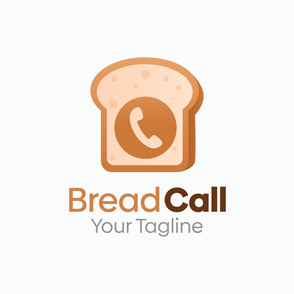 Bread Call Logo Design Template. Good for Business, Agency, Community and Organization vector