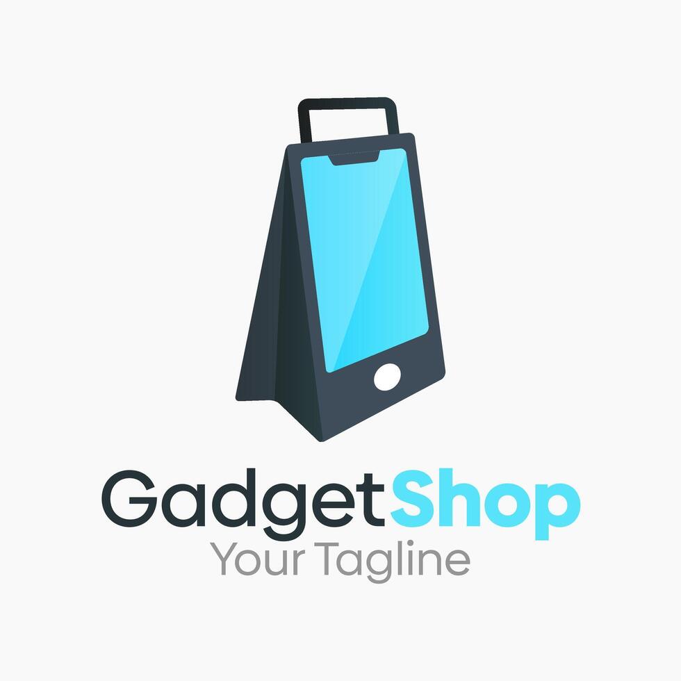 Gadget Shop Logo Design Template. Good for Business, Agency, Community and Organization vector