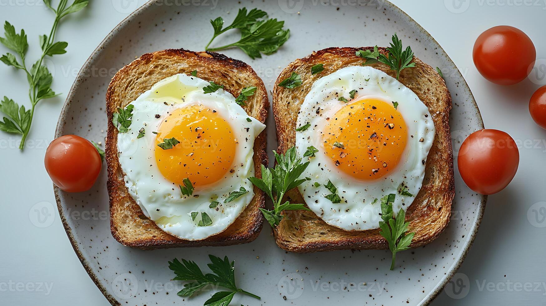 Healthy breakfast is very important because it keeps you energized all the day. This image can be used in advertisements or on social media to promote healthy and balanced diet in your daily life. photo