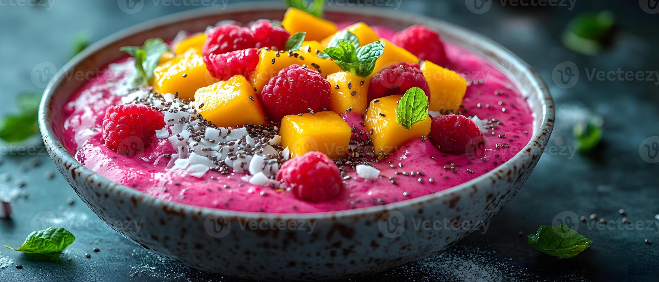 Healthy breakfast is very important because it keeps you energized all the day. This image can be used in advertisements or on social media to promote healthy and balanced diet in your daily life. photo