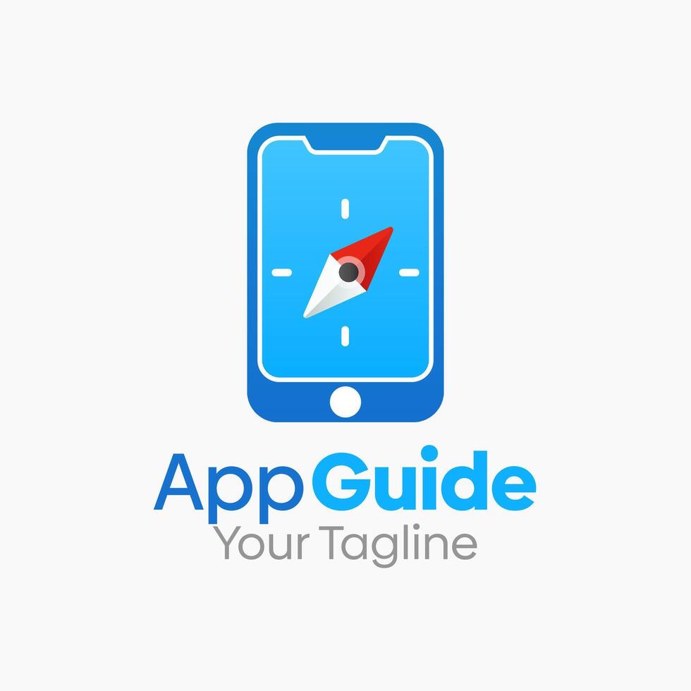 App Guide Logo Design Template. Good for Business, Agency, Community and Organization vector