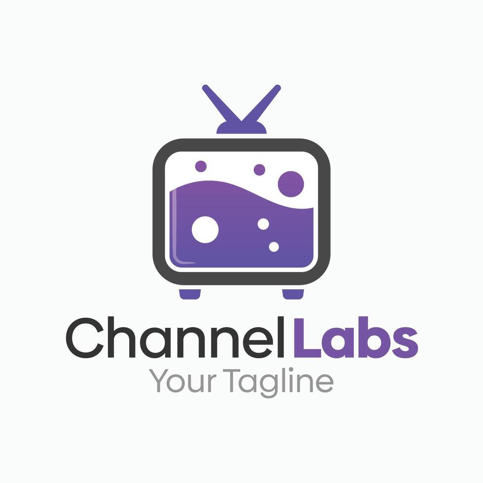 Channel Labs Logo Design Template. Good for Business, Agency, Community and Organization vector